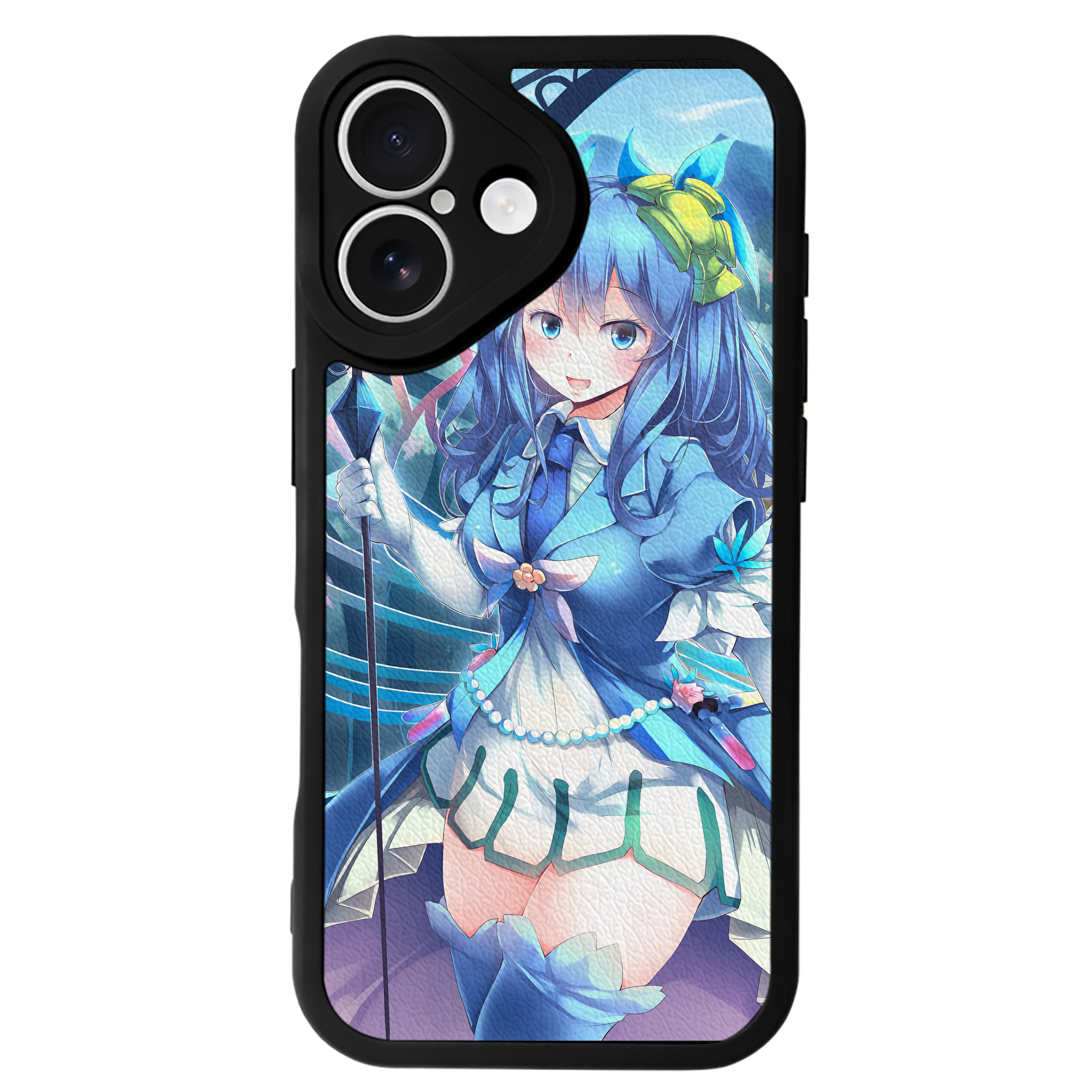（画像用） 遊☆戯☆王 Yu-Gi-Oh! 【iPhone 16シリーズ対応】シリコンスマホケース（レザー調） 材質：シリコン